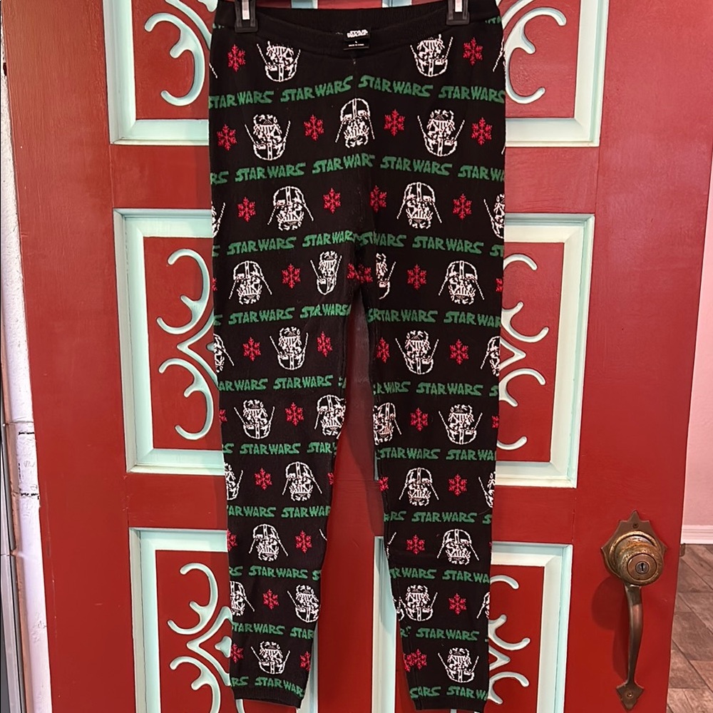Star Wars Christmas / Holiday Darth Vader Sweater Leggings size L